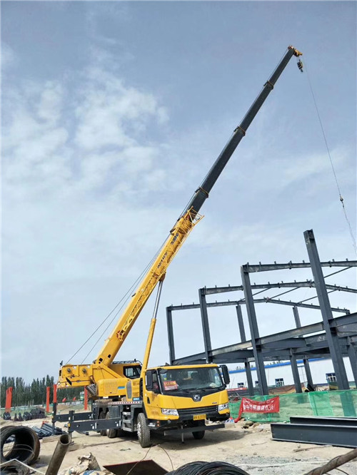 明溪县超高层建筑钢结构吊装案例